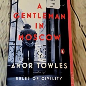 FREE W/ BUNDLE A Gentleman in Moscow Book by Amor Towles Book